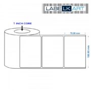 100x70mm 1up Chromo Label Roll