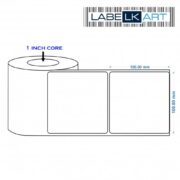 100x100mm 1up Chromo Label Roll