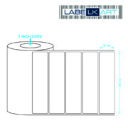 100x25mm 1up Chromo Label Roll