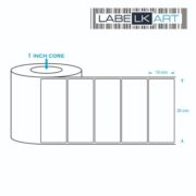 38x16mm 1up Chromo Label Roll
