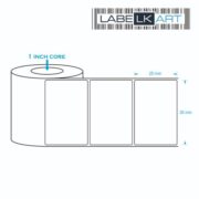 38x25mm 1up Chromo Label Roll