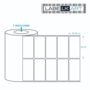 50x25mm 2up Direct Thermal Label