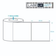 50x50mm 1up Chromo Label Roll
