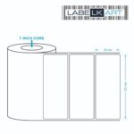100x38mm 1up Direct Thermal Label Roll