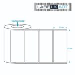 25x60mm 1up Chromo Label Roll