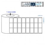 28x20mm 3up Chromo Label Roll