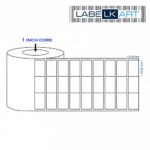 35x22mm 3up Chromo Label Roll