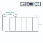 38x15mm 1up Chromo Label Roll