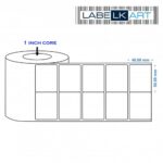 50x40mm 2up Chromo Label Roll