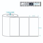 60x30mm 1up Chromo Label Roll