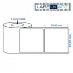 65x65mm 1up Chromo Label Roll