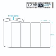 65x25mm 1up Chromo Label Roll