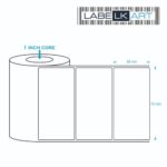 76x38mm 1up Chromo Label Roll