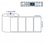 85x43mm 1up Chromo Label Roll