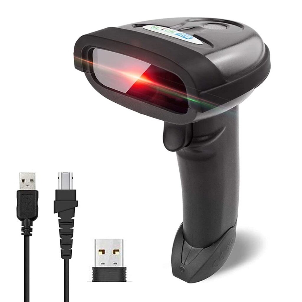 Netum L6S Hand Held IP54 1D Wireless Barcode Scanner