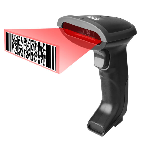 1D and 2D barcode scanner for industrial, warehouse and logistics scanning